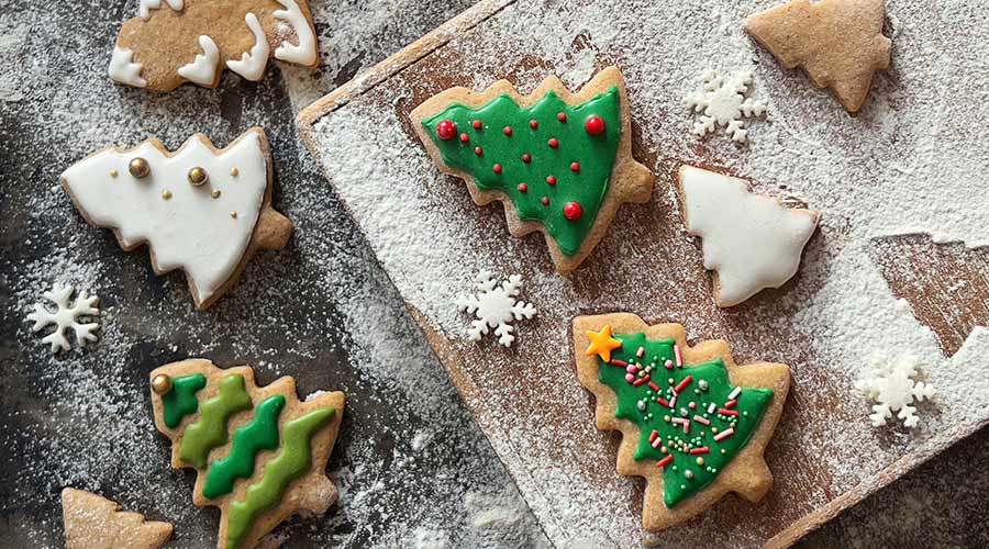 In der Weihnachtsbäckerei